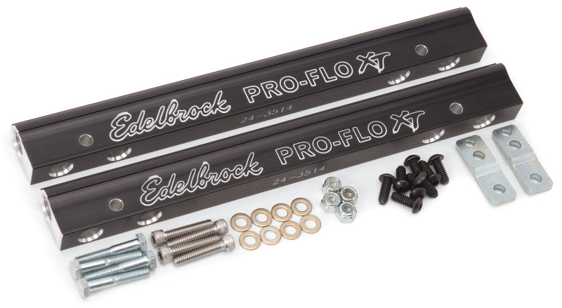 Kit de rampe d'injection Edelbrock EFI SBC Pro-Flo XT à utiliser sur l'admission 7137