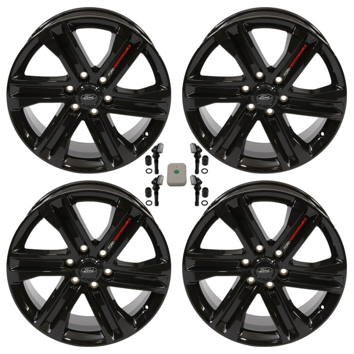 Kit de jantes Ford Racing 15-22 F-150 20x8.5 noir brillant