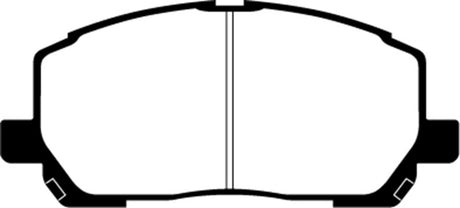 Plaquettes de frein avant EBC 00-03 Toyota Highlander 2.4 2WD Ultimax2