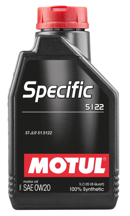 Huile moteur synthétique OEM Motul 1L ACEA A1/B1 spécifique 5122 0W20