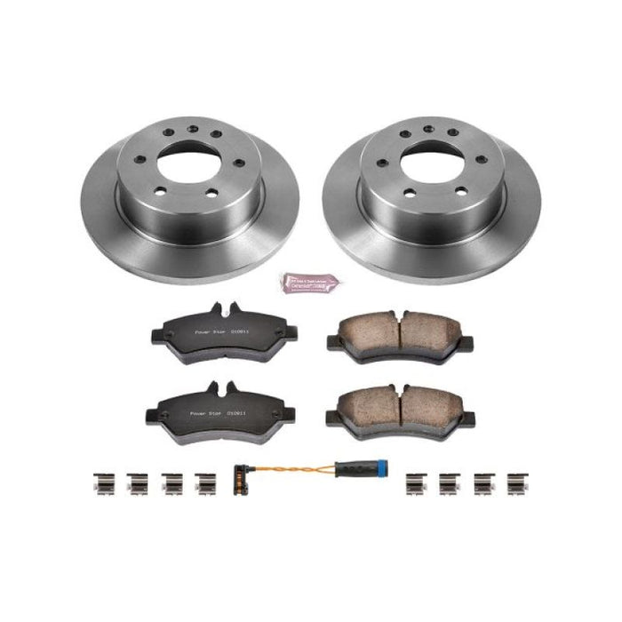 Kit de freins arrière Power Stop Autospecialty pour Dodge Sprinter 3500 07-09