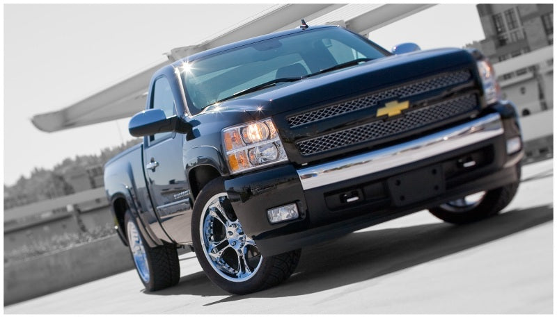 Bushwacker 07-13 Chevy Silverado 1500 Fleetside Élargisseurs de style OE 4 pièces 69,3 po - Noir