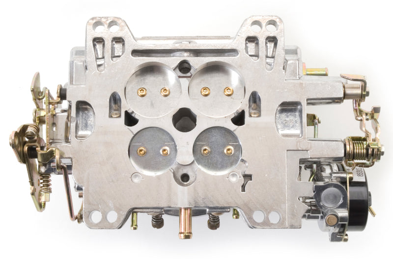 Carburateur Edelbrock Performer Series 4 corps 600 CFM starter électrique finition satinée