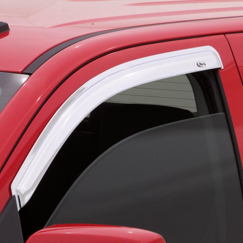 Pare-soleil de fenêtre avant à montage extérieur AVS 17-18 pour cabine standard Nissan Titan, 2 pièces - Chrome