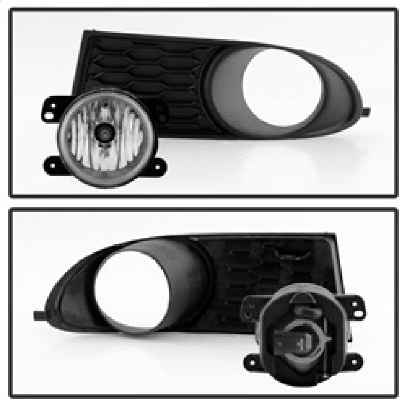 Spyder Dodge Journey 2011-2014 OEM Fog Light W/Universal Switch- Clear FL-DJ2011-C