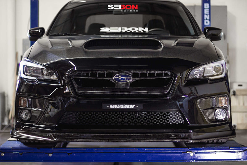 Calandre avant en fibre de carbone Seibon 2015 Subaru WRX OEM