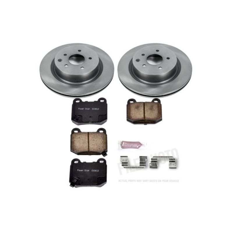 Kit de freins arrière Power Stop 03-04 Infiniti G35 Autospecialty