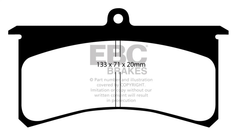 Plaquettes de frein Bluestuff Street et Track Day d'EBC Brakes