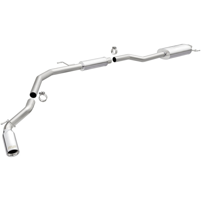 Échappement Cat-Back série MF poli de 2,5 po pour Honda Ridgeline V6 3,5 L 409 SS 2017 MagnaFlow