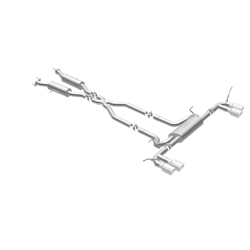 Cat Back MagnaFlow, SS, 2,5 po, pointe polie quadruple fendue de 4 po 14-15 Jeep Grand Cherokee 3,6 L/5,7 L V6/V8