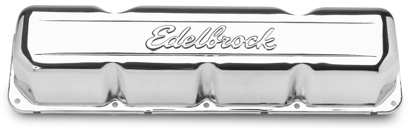 Cache-culbuteurs Edelbrock Signature Series AMC/Jeep 1967-1991 290-401 CI V8 Chrome