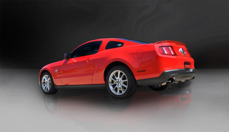 Ford Mustang Corsa 11-13 3.7L V6 Black Sport Axle-Back Double échappement arrière