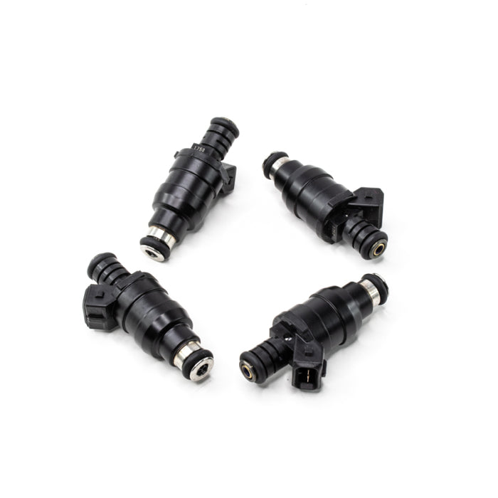 Injecteur supérieur universel DeatschWerks 1200cc à faible impédance 14 mm - Lot de 4