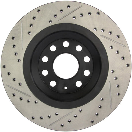 Rotor arrière gauche fendu et percé StopTech 09 VW Passat CC / 06-09 Passat