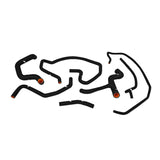 Kit de durites en silicone noir Mishimoto pour Ford Focus SVT 02-04