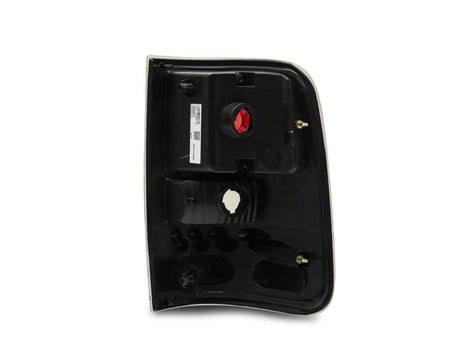 Feux arrière de style européen Raxiom 04-08 Ford F-150 Styleside - Boîtier noir - Lentille rouge/transparente