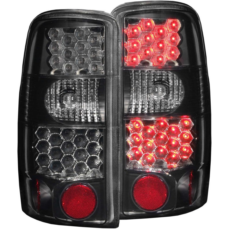 Feux arrière à LED ANZO 2000-2006 Chevrolet Suburban Fumée foncée