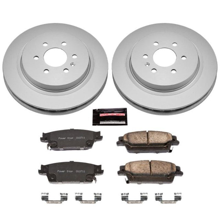 Kit de freins arrière Power Stop 04-09 Cadillac SRX Z17 Evolution Geomet avec revêtement