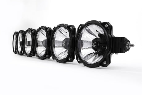 Barre lumineuse suspendue à DEL KC HiLiTES Yamaha YXZ1000R 39 po Pro6 Gravity à 6 lampes et faisceau combiné de 120 W