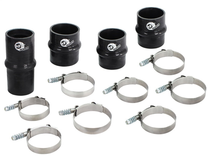 Kit de remplacement de raccords et de colliers de serrage pour refroidisseur intermédiaire aFe BladeRunner 03-07 Dodge Diesel Trucks L6-5.9L(td)