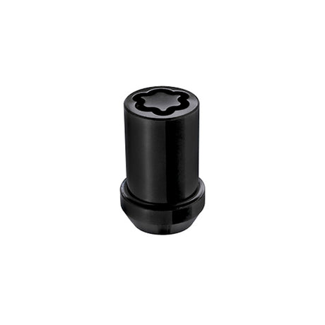 Jeu d'écrous de blocage de roue McGard - 4 pk. (Tuner / siège conique) M12X1,25 / 13/16 Hex / 1,24 po de longueur - Noir