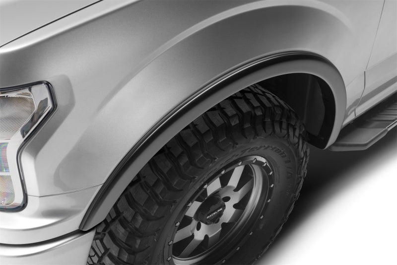 Élargisseurs de pare-chocs Bushwacker 18-19 Ford F-150 de style OE, 2 pièces - Noir
