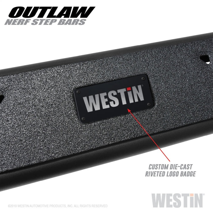 Marchepieds Westin 05-19 Toyota Tacoma Double Cab Outlaw Nerf