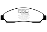 Plaquettes de frein avant EBC 04-06 Chevrolet Colorado 2.8 Greenstuff