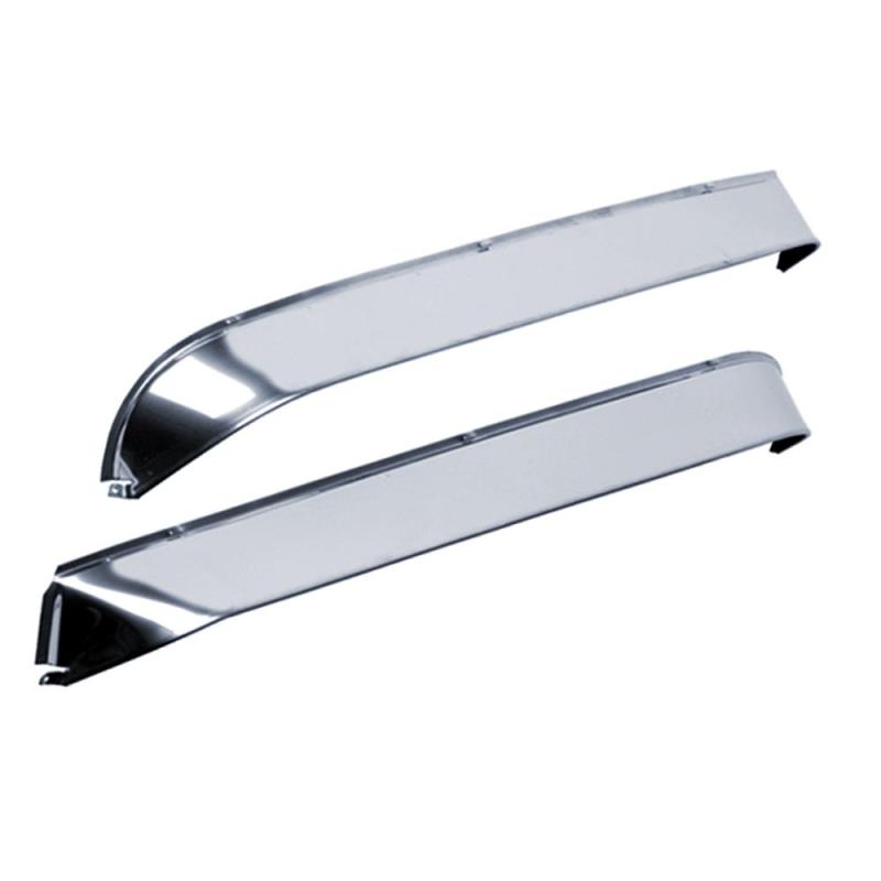 Déflecteurs de fenêtre AVS 76-91 Chevy Blazer Ventshade 2 pièces - Acier inoxydable