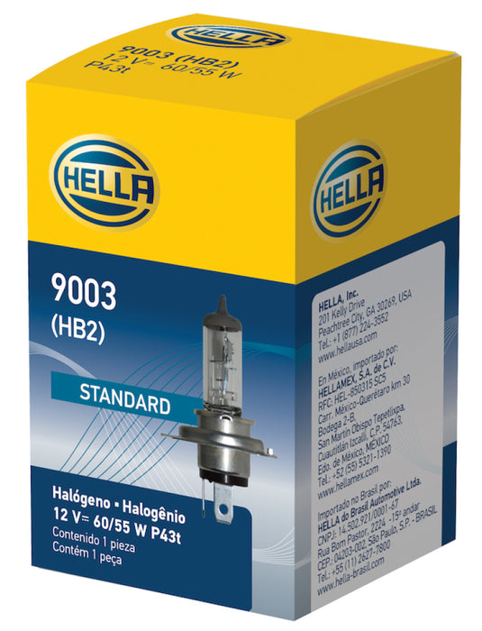 Ampoule Hella 9003/Hb2 12V 60/55W P43T T46