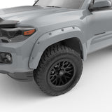 EGR 16+ Toyota Tacoma w/Mudflap Bolt-On Look Color Match Fender Flares - Set - MagneticGray