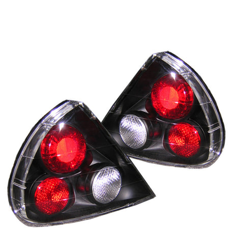 Feux arrière Spyder Mitsubishi Mirage 99-02 2/4 portes style européen Noir ALT-YD-ML99-BK