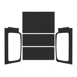 Kit complet de garniture de pavillon DEI 04-06 Jeep Wrangler LJ Unliminted - Noir