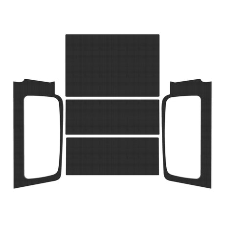 DEI 04-06 Jeep Wrangler LJ Unliminted Headliner Complete Kit - Black