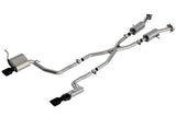 Borla 14-20 Jeep Grand Cherokee 3,6 L V6 2/4 roues motrices 2,25 po S-Type Cat-back - Chrome noir