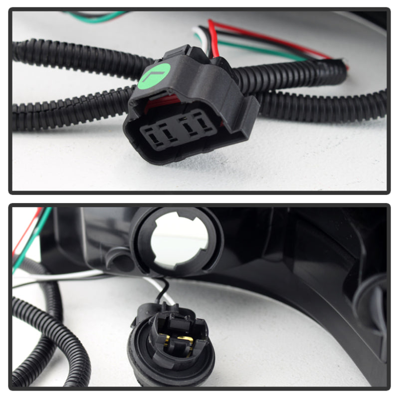 Spyder GMC Sierra 07-13 (pas 3500 Dually 4 roues arrière) Feux arrière à LED Blk Smke ALT-YD-GS07-LED-BSM