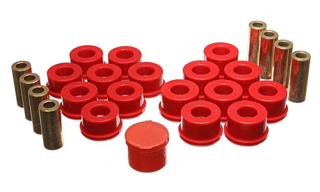 Bagues de bras de suspension Energy Suspension - Arrière - Rouge