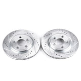 Disques de frein arrière Power Stop 02-05 Ford Thunderbird Evolution percés et fendus - Paire