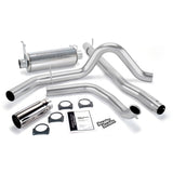Système d'échappement Banks Power Monster 99-03 Ford 7,3 L - Échappement simple SS avec embout chromé