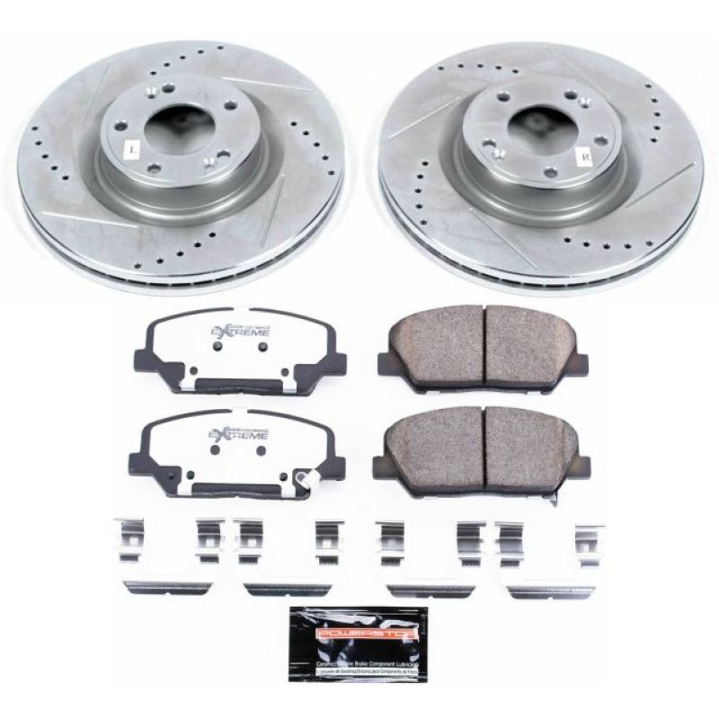Kit de freins Power Stop 10-16 Hyundai Genesis Coupé Z26 Street Warrior avant