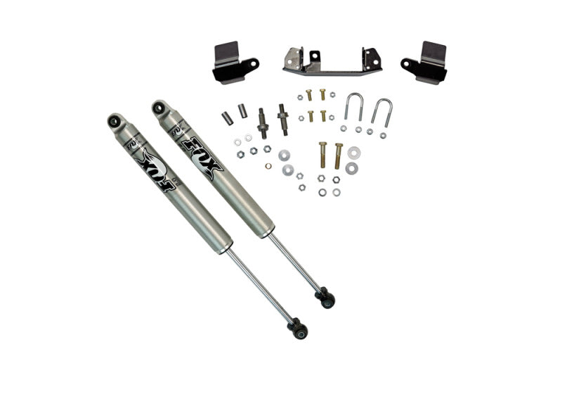 Kit de stabilisateur de direction double Superlift 2003-2008 RAM 2500/3500 4WD avec amortisseurs Fox 2.0