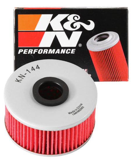 Filtre à huile K&amp;N Yamaha 3 po de diamètre extérieur x 1,563 po de hauteur