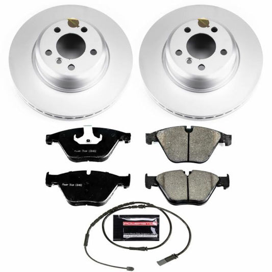 Power Stop 14-16 BMW 528i Front Z23 Evolution Sport Coated Brake Kit