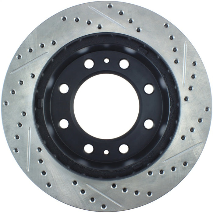 Rotor avant droit rainuré et percé StopTech 01-09 Chevrolet Silverado 2500HD 3500