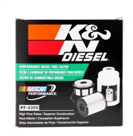 Filtre à carburant K&amp;N 03-09 Dodge Ram 5,9 L L6 Diesel 3,375 po OD x 3,969 po L