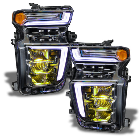 Oracle 20-21 Chevy Silverado HD 2500RGB Headlight Demon Eye Kit - w/o Controller