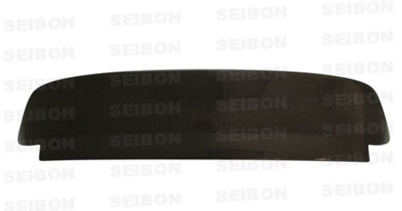 Aileron arrière en fibre de carbone Seibon 92-95 Honda Civic HB SP avec LED