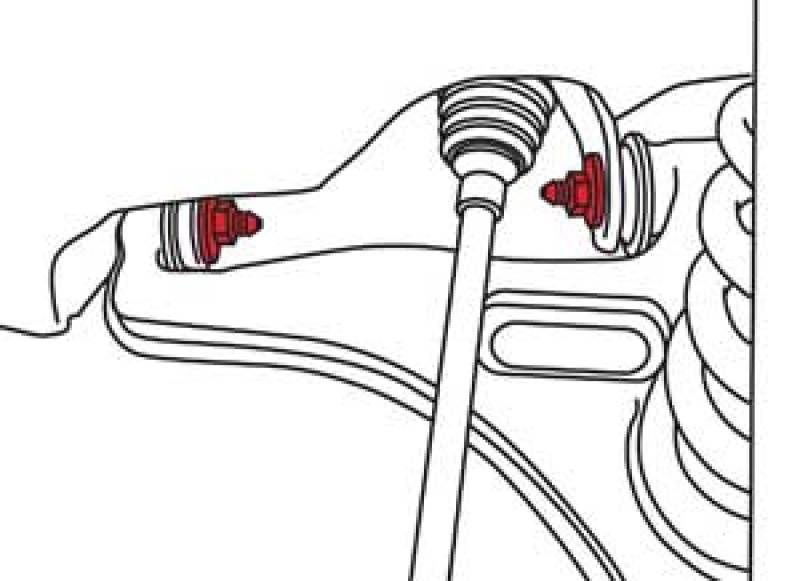 Arbre à cames de carrossage/chasse SPC Performance pour Mercedes Classe C