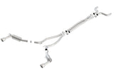 Échappement Catback S-Type à sortie arrière simple Borla 14-15 Chevy Camaro SS 6,2 L V8