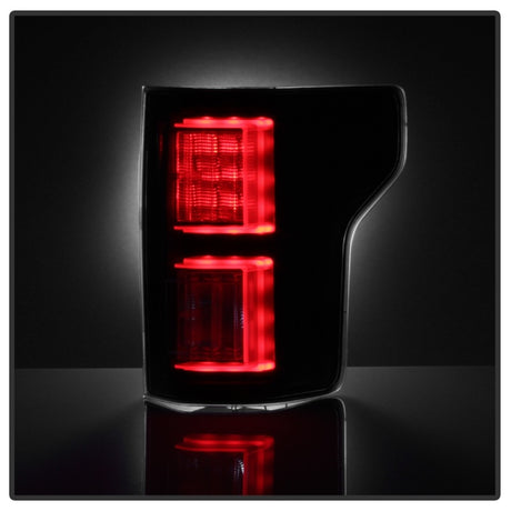 Feux arrière à DEL Spyder 18-19 Ford F-150 (sans capteur d'angle mort) - Noir (ALT-YD-FF15018-LED-BK)